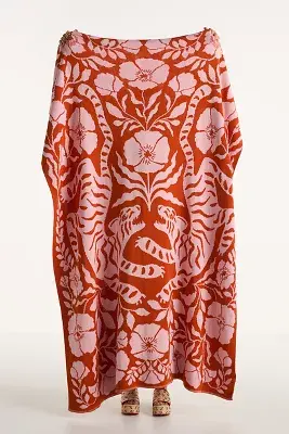 Kenia Cotton Knit Throw Blanket
