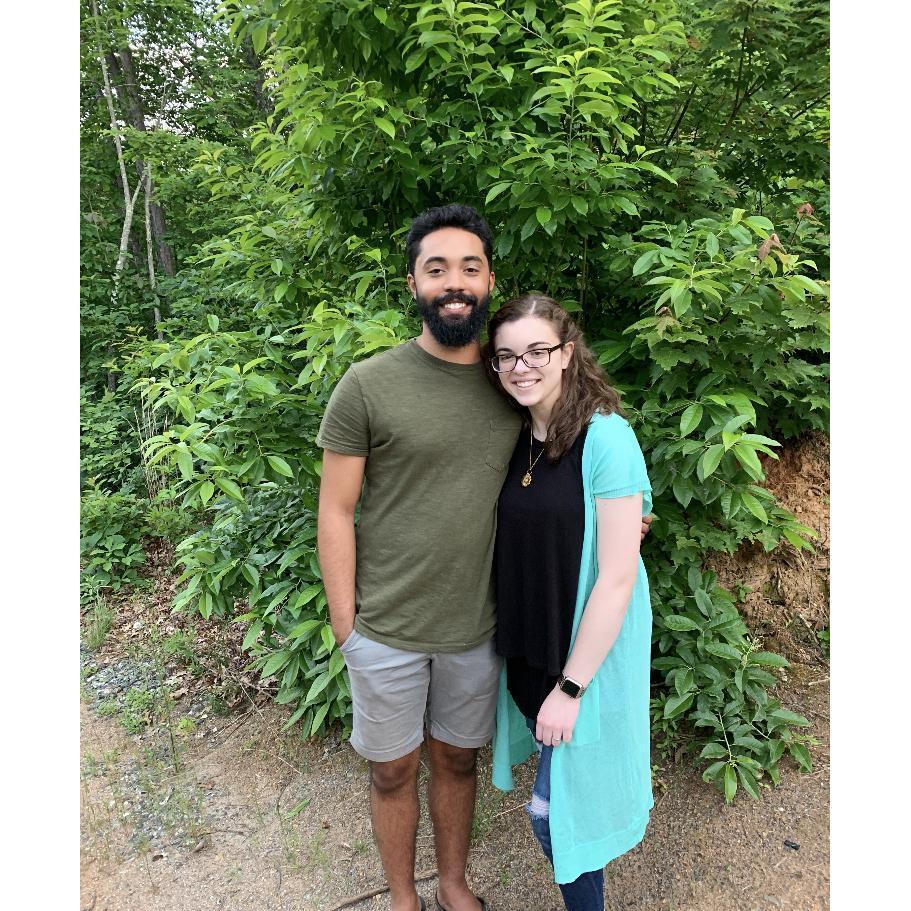 When Cameron came to Asheville after we couldn't see each other for 82 days due to lockdown.