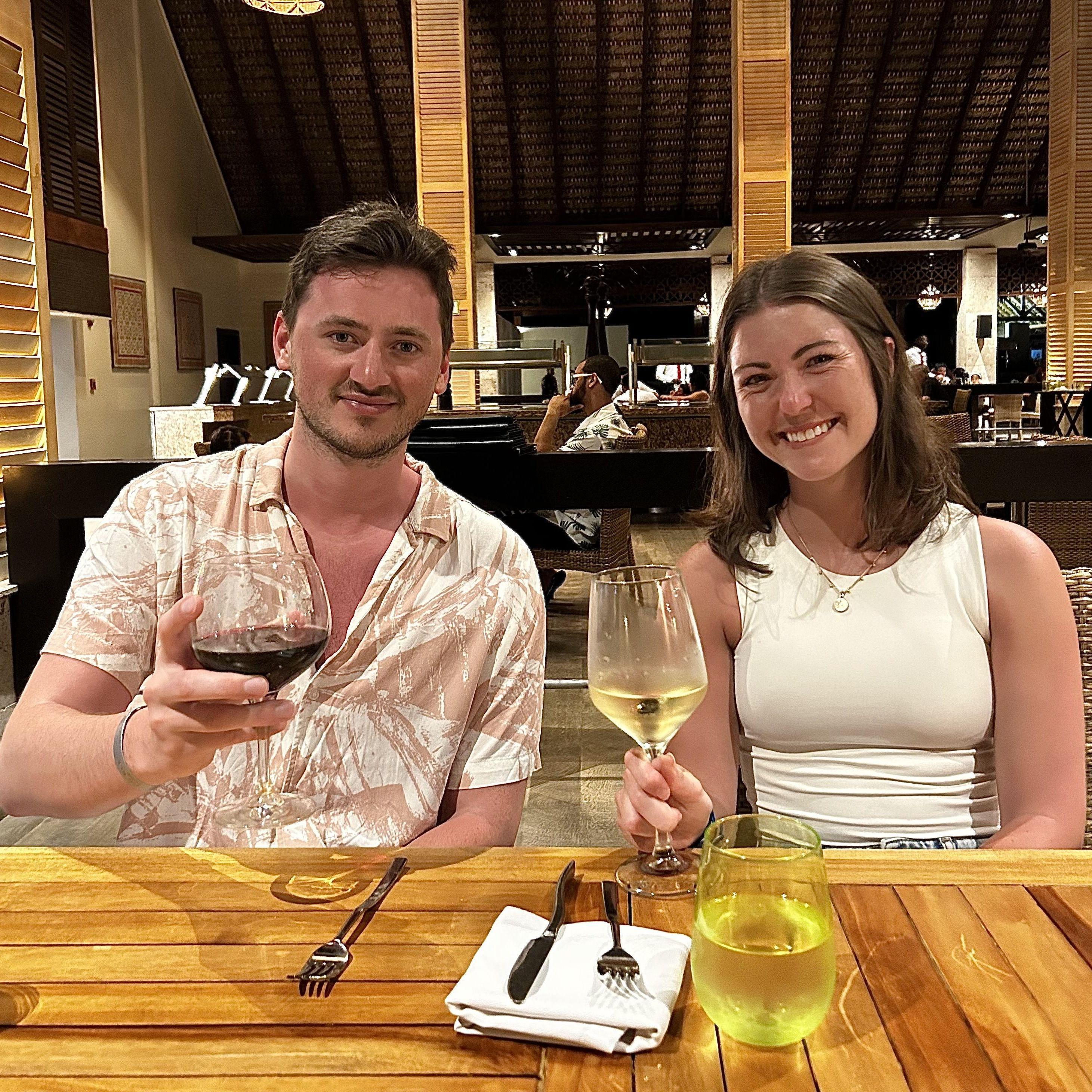 Cheers to traveling!
