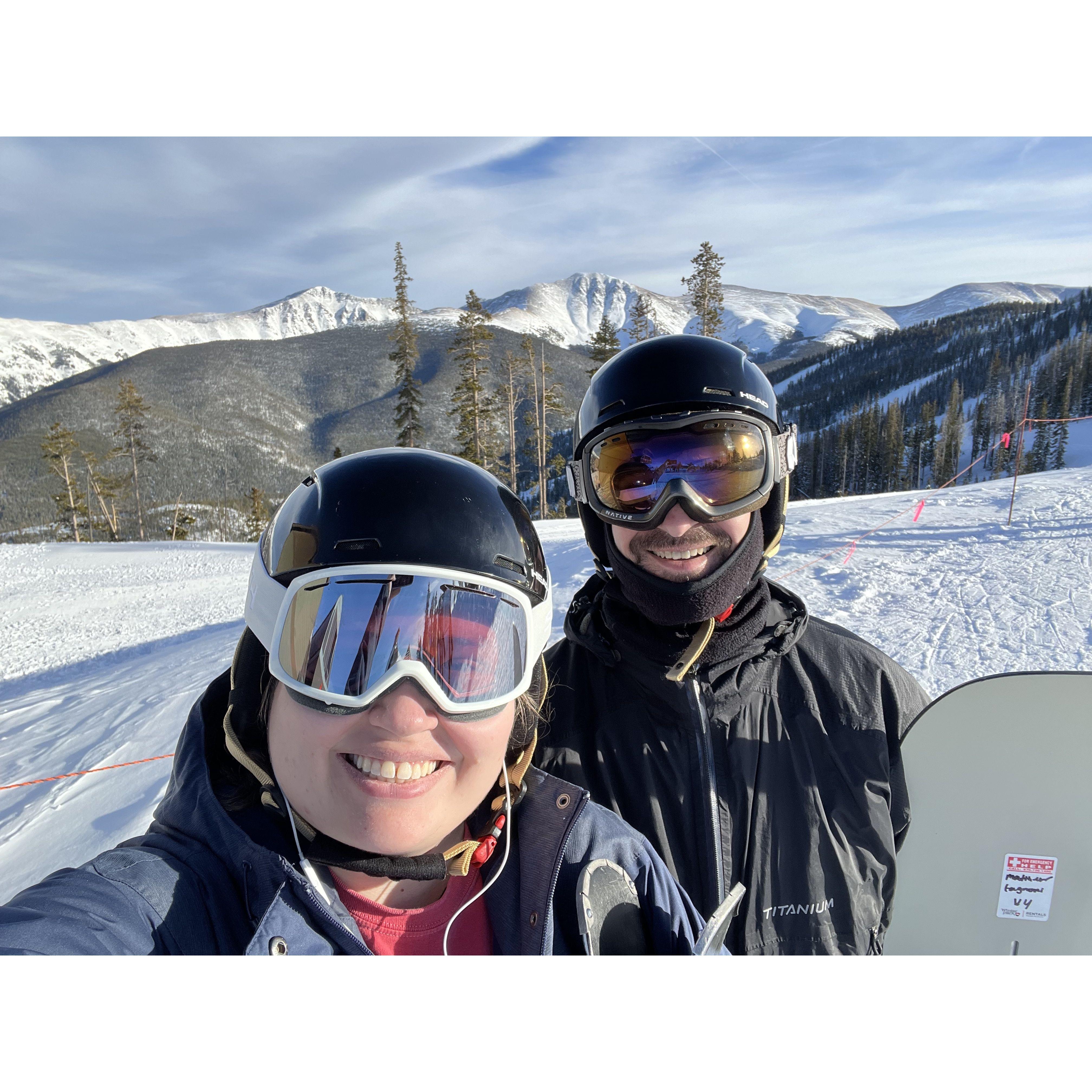 Ski and snowboard trip to Winter Park, Colorado in January 2025. This is where Sarah grew up skiing!