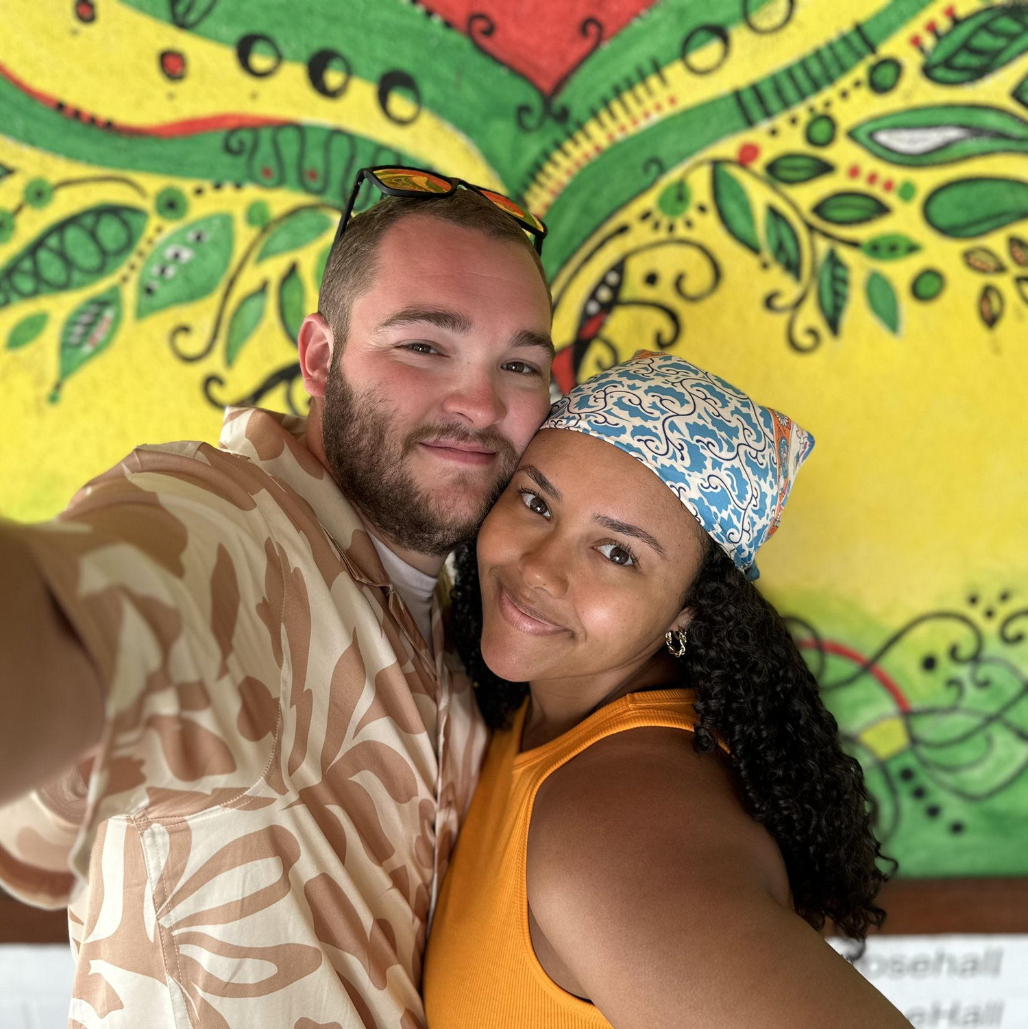 When we went to Jamaica for a wedding