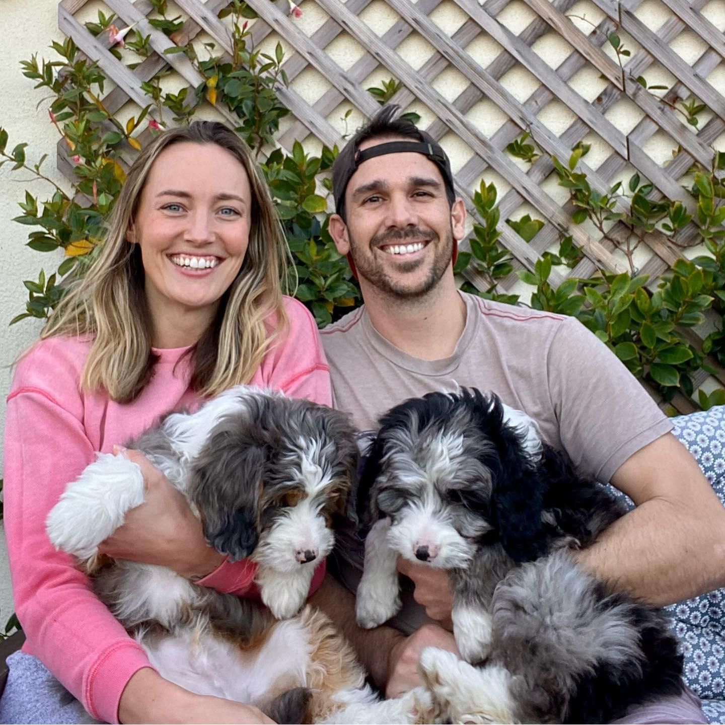 Welcoming our boys, Rocco + Rooster!