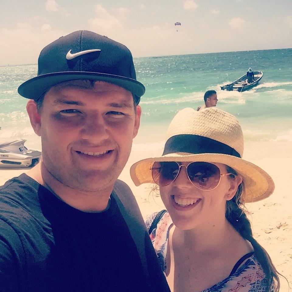 First vacation together to the Bahamas in 2016
