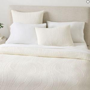 Trailing Fern Matelasse Duvet Cover