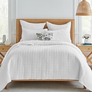 Mills Waffle 3-Piece Quilt Set