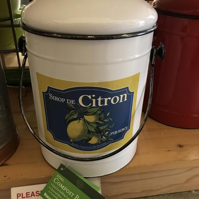 Compost bucket.    @ World Market