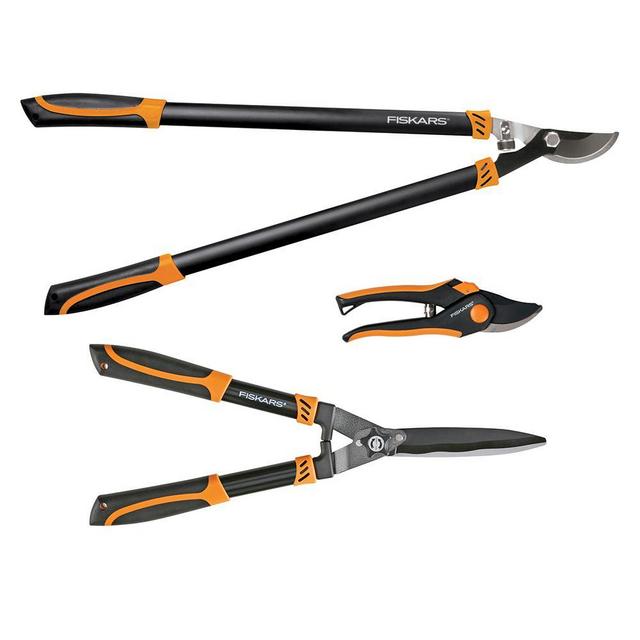 3-Piece Lopper, Hedge shear, Pruner Tree and Shrubcare Kit