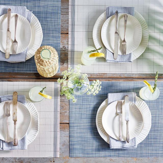 Mini Basketweave Placemats (Set of 4)