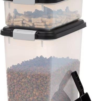 3-Piece Pet Food Storage Container Combo