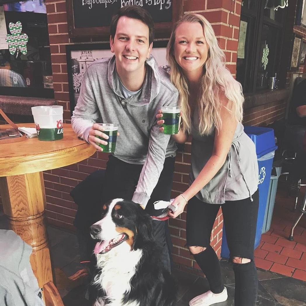 This was during our first trip to Chicago for Kylie's birthday/St. Patrick's Day weekend!