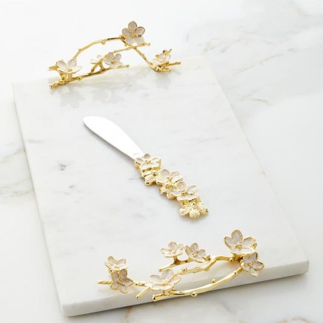 Michael AramCherry Blossom Small Cheese Board w/ Knife