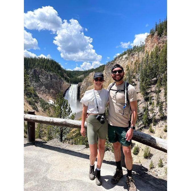 The grand canyon of Yellowstone!