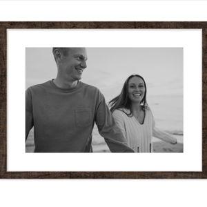 Framed wedding photos