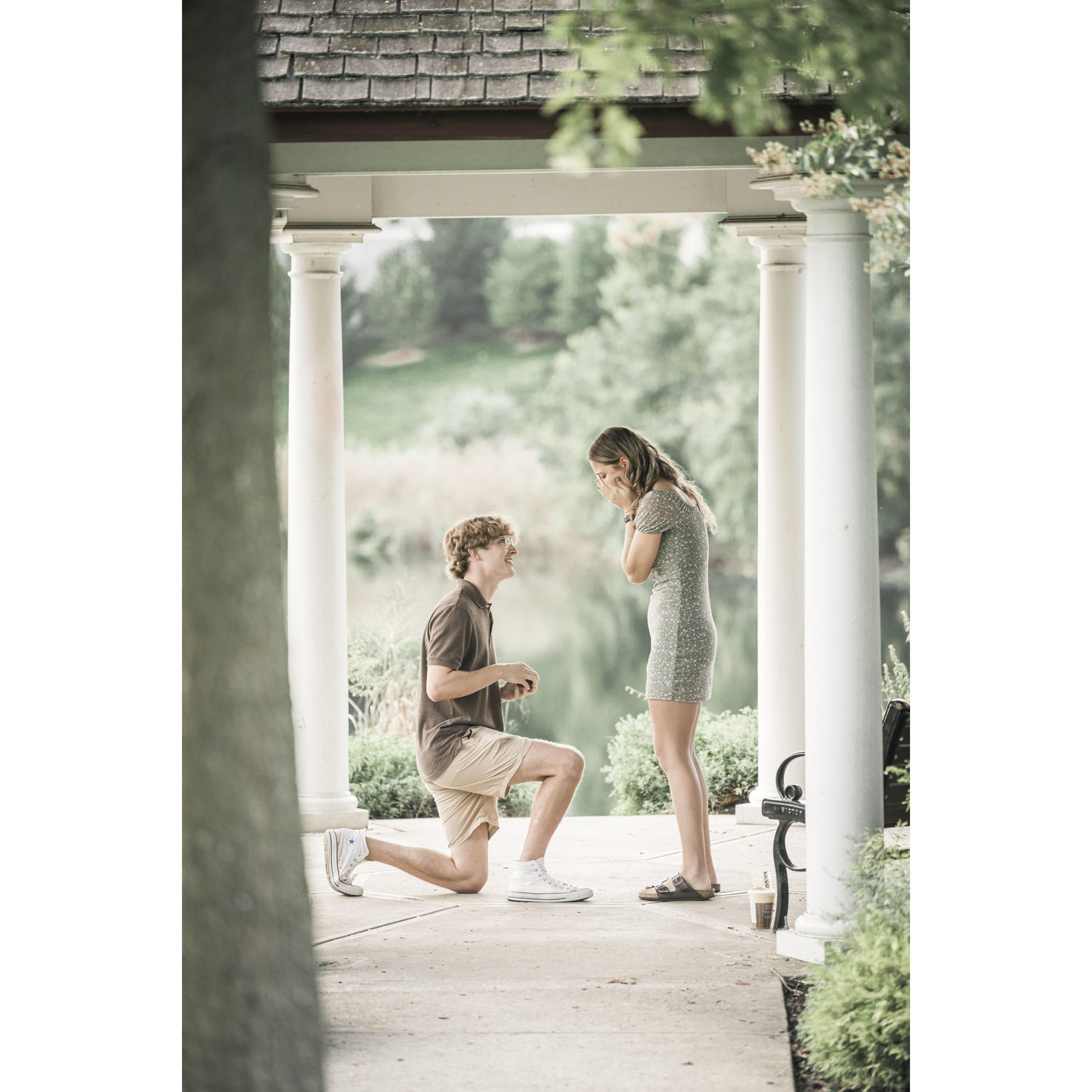Our engagement:) October 4th, 2024! Our year and 9 months was a few days later