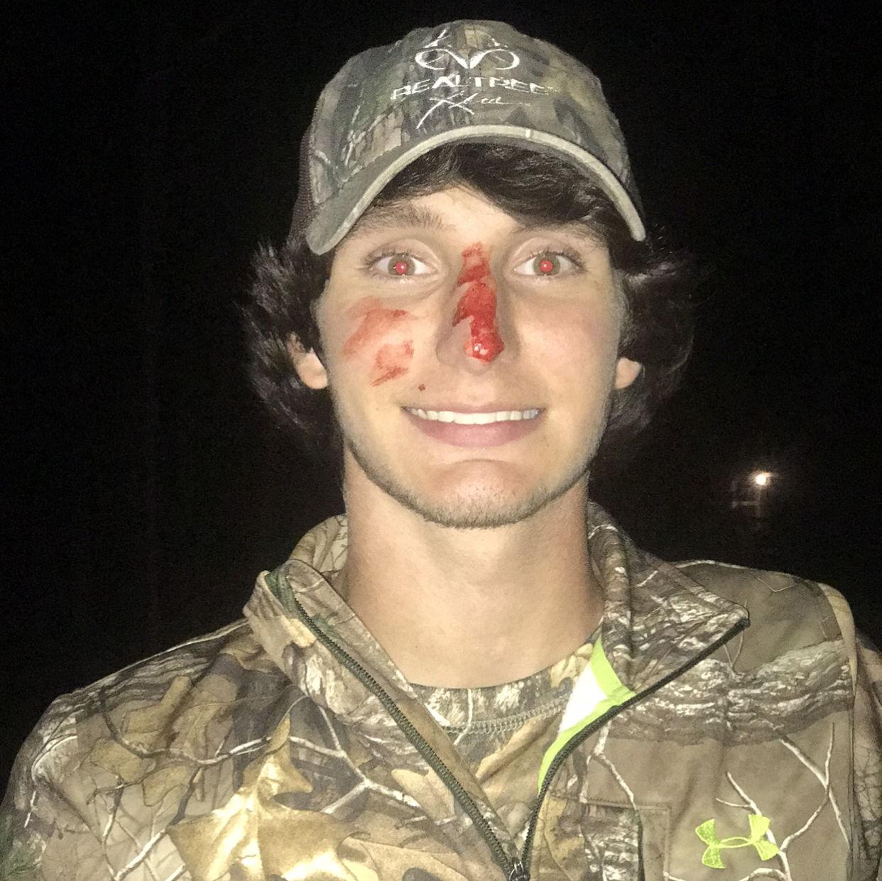 Kyle killed his first deer