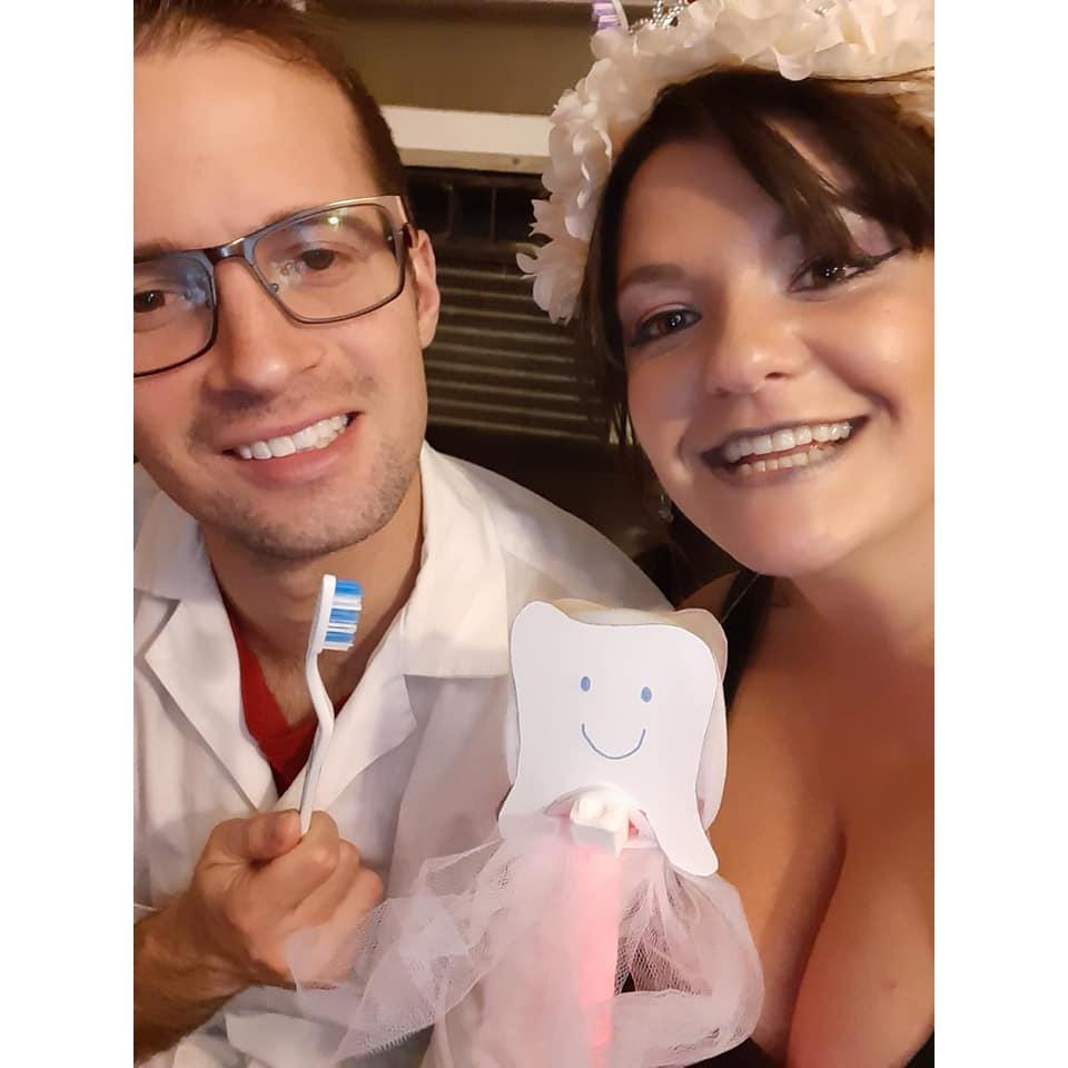Tooth Fairty and Dentist for Halloween <3