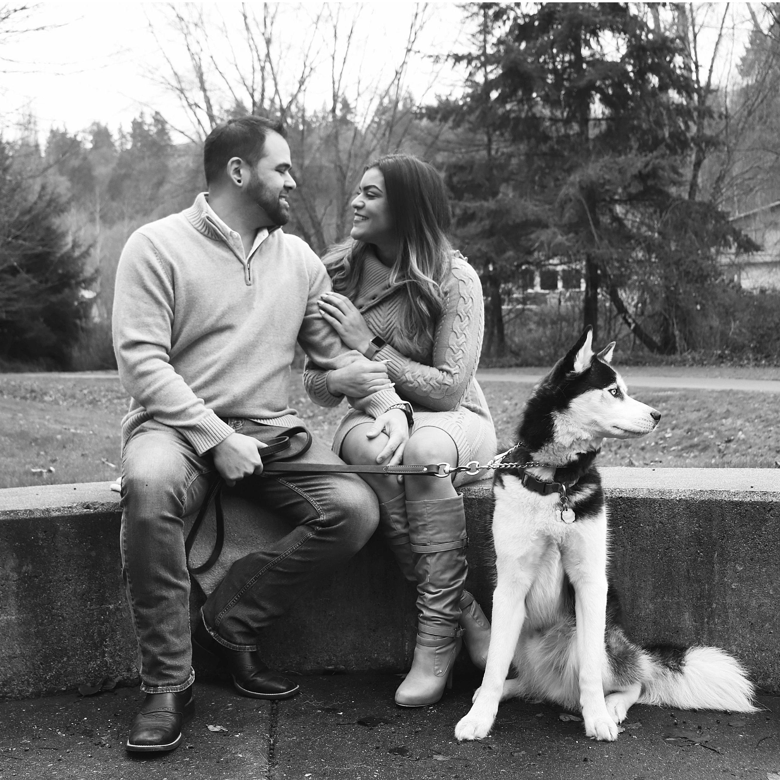 Engagement Photo Session with our Hapa Boi