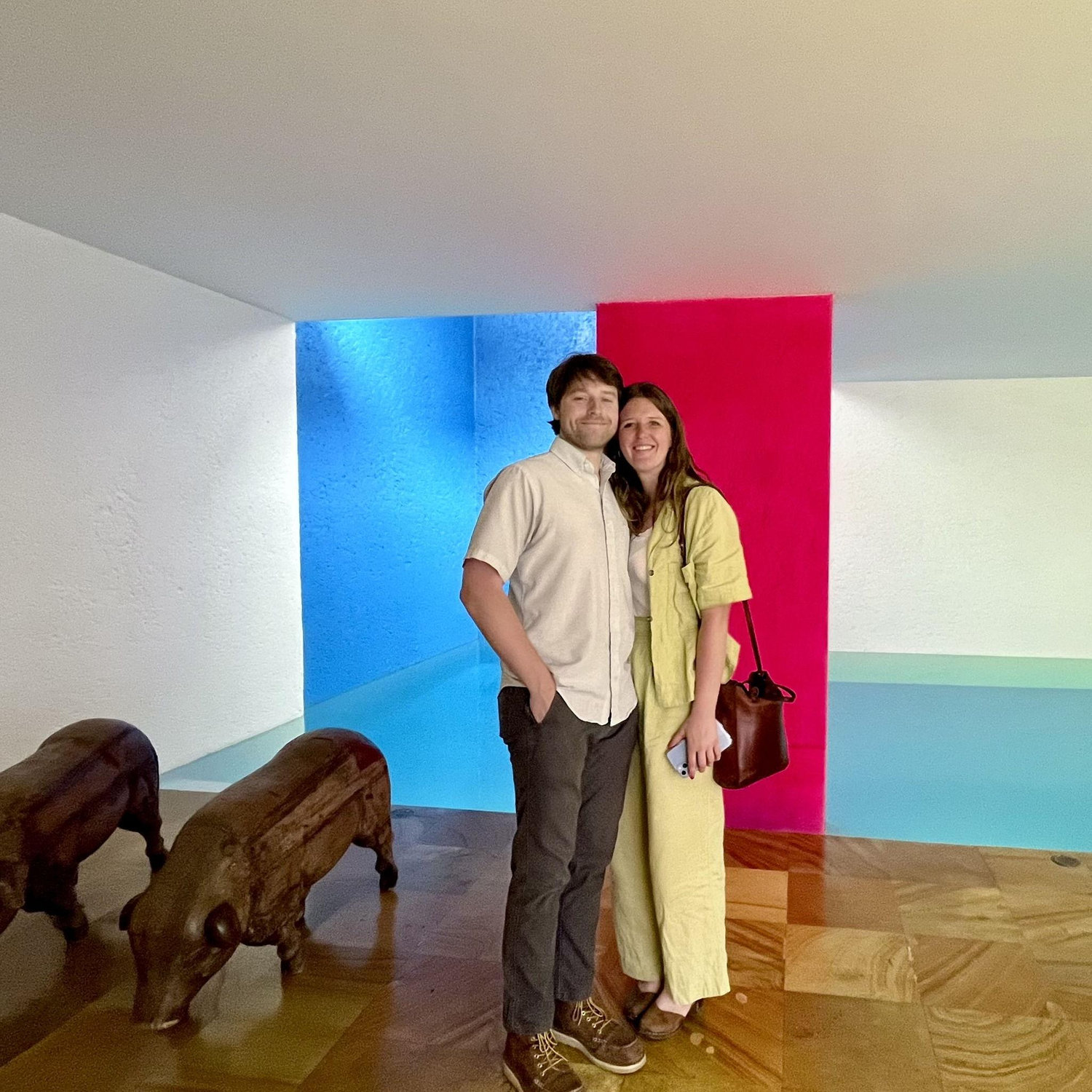 Touring Casa Luis Barragan in Mexico City