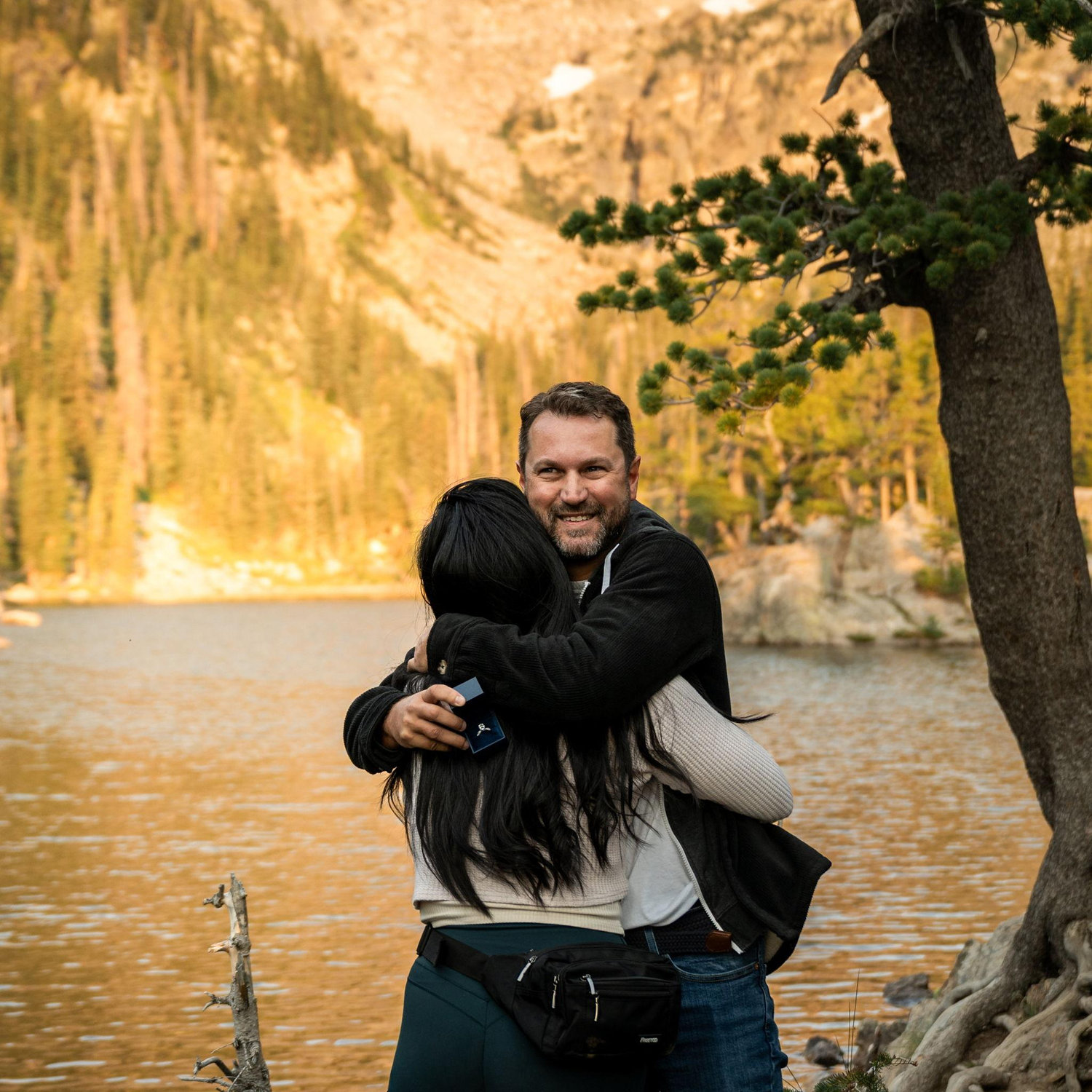 She said "YES!"