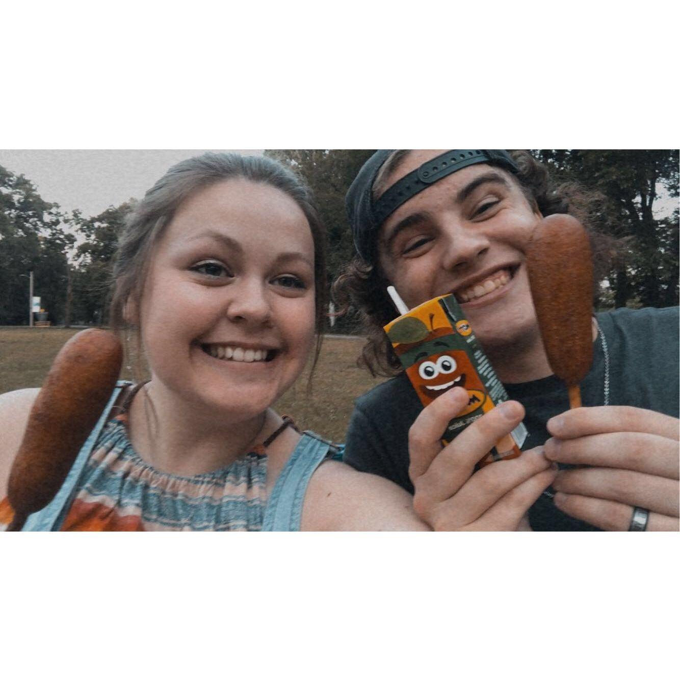 Playground dates with childhood foods!