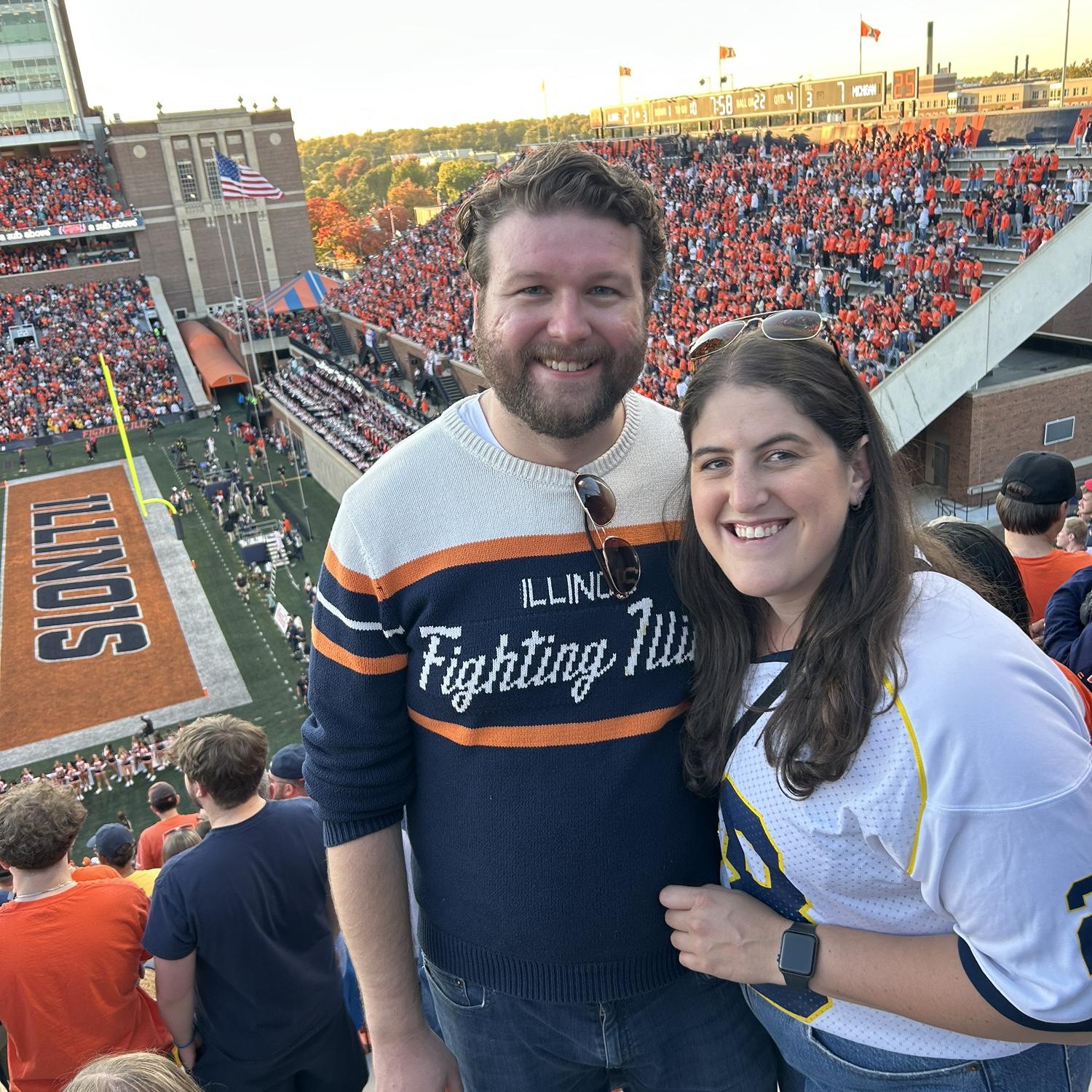 Illinois v Michigan - October 2024