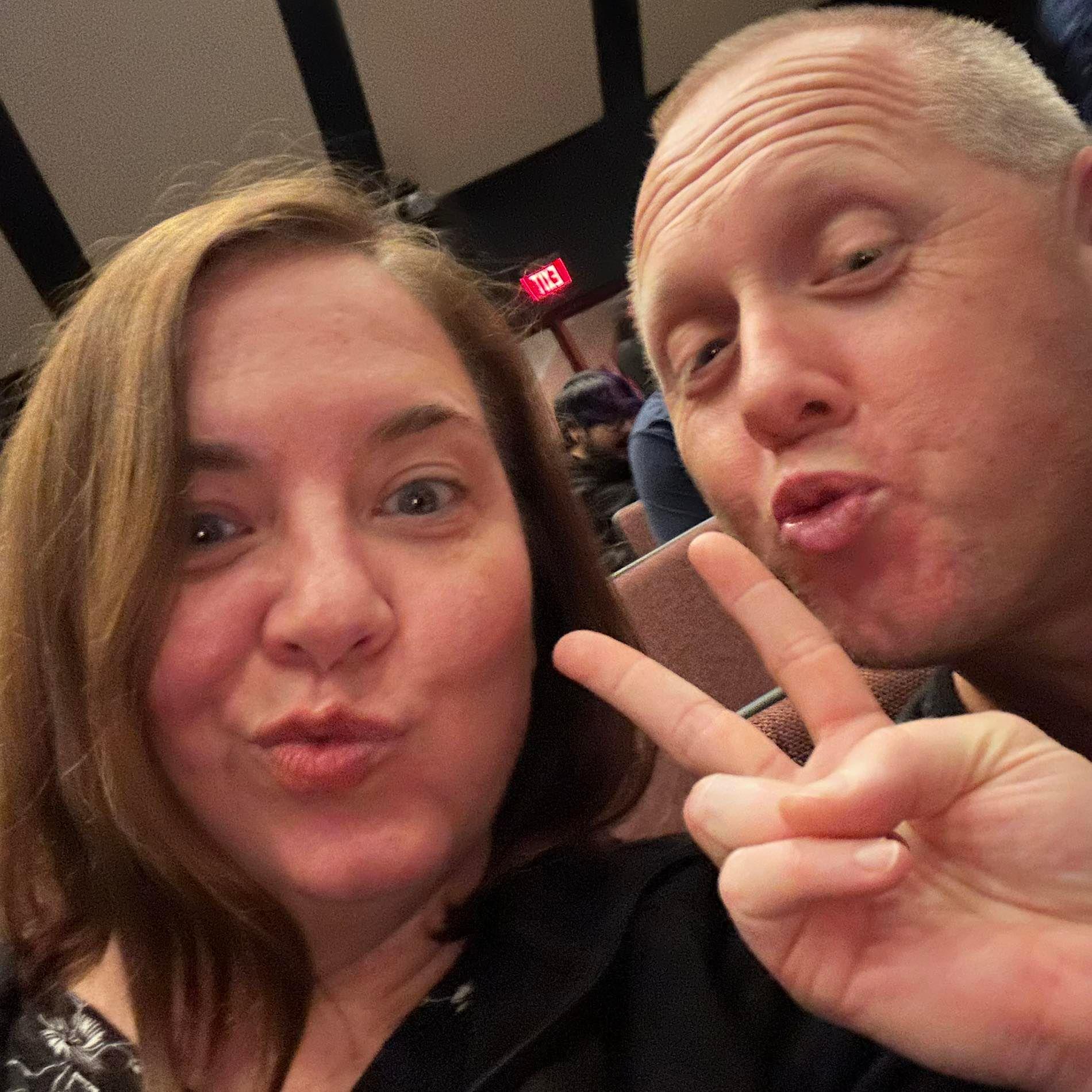 Taken in TX, while waiting to see Maddy perform.