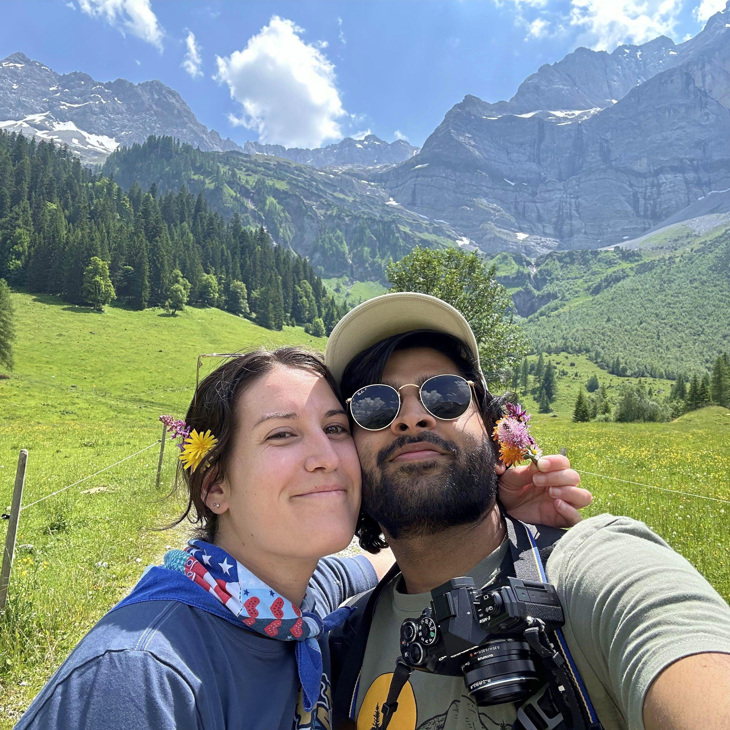 We hiked up the Eng-Alm in the Austrian Alps!