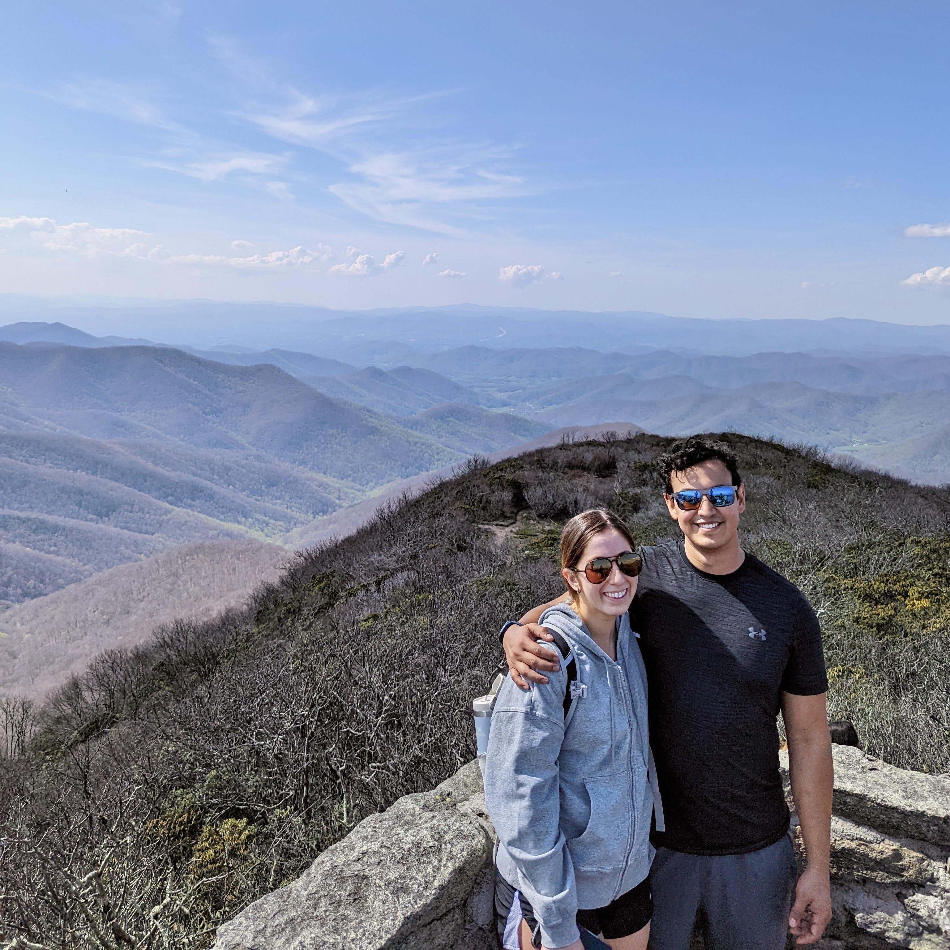 Hiking Craggy Pinnacle in NC