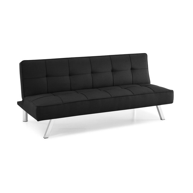 Colette Convertible Sofa Black - Serta