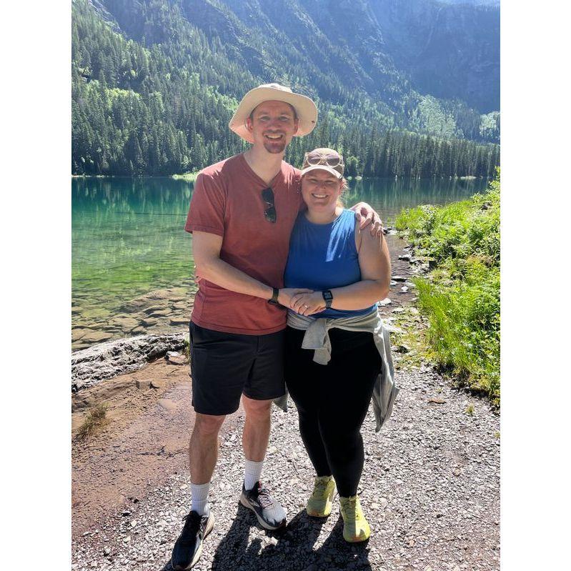 He popped the question—with the perfect backdrop and his amazing sister behind the camera!