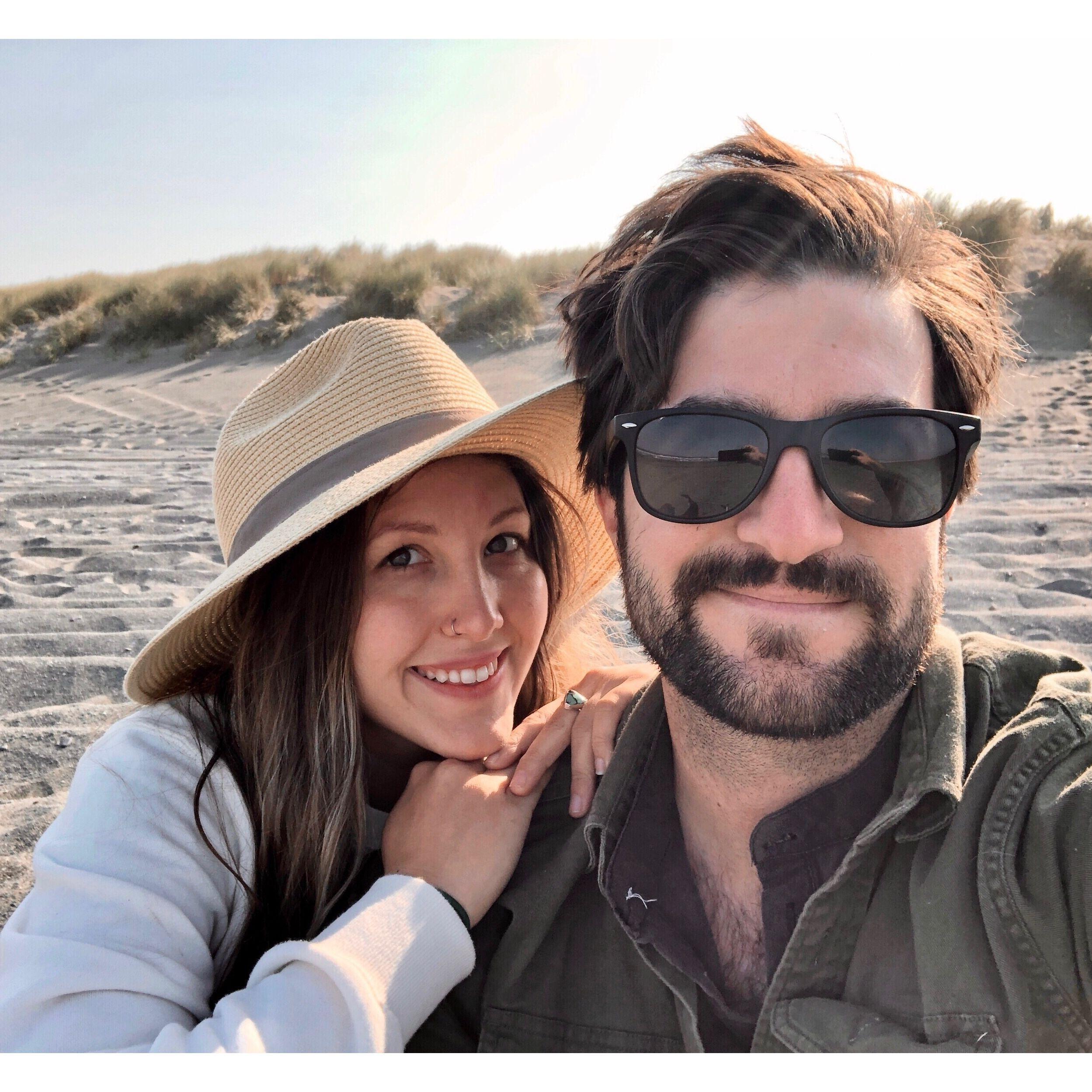 A beach trip to Crescent City in 2021.