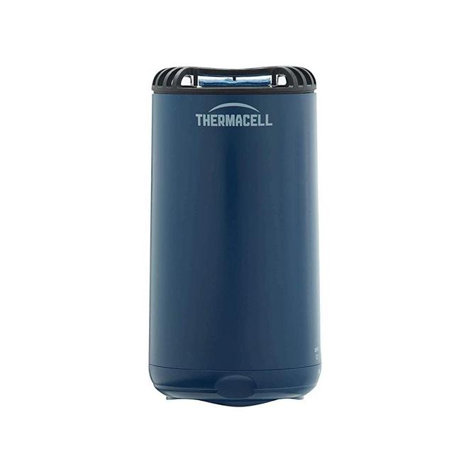 Thermacell Patio Shield Mosquito Repeller, Navy; Easy to Use, Highly Effective; Provides 12 Hours of DEET-Free Backyard Mosquito Repellent; Scent-Free, No Spray, No Smoke and Cordless, Standard