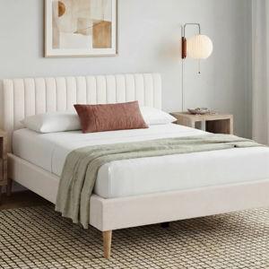 The Claremont Bed Frame color - Linen