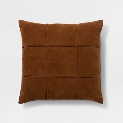 Faux Suede Square Pillow - Threshold™