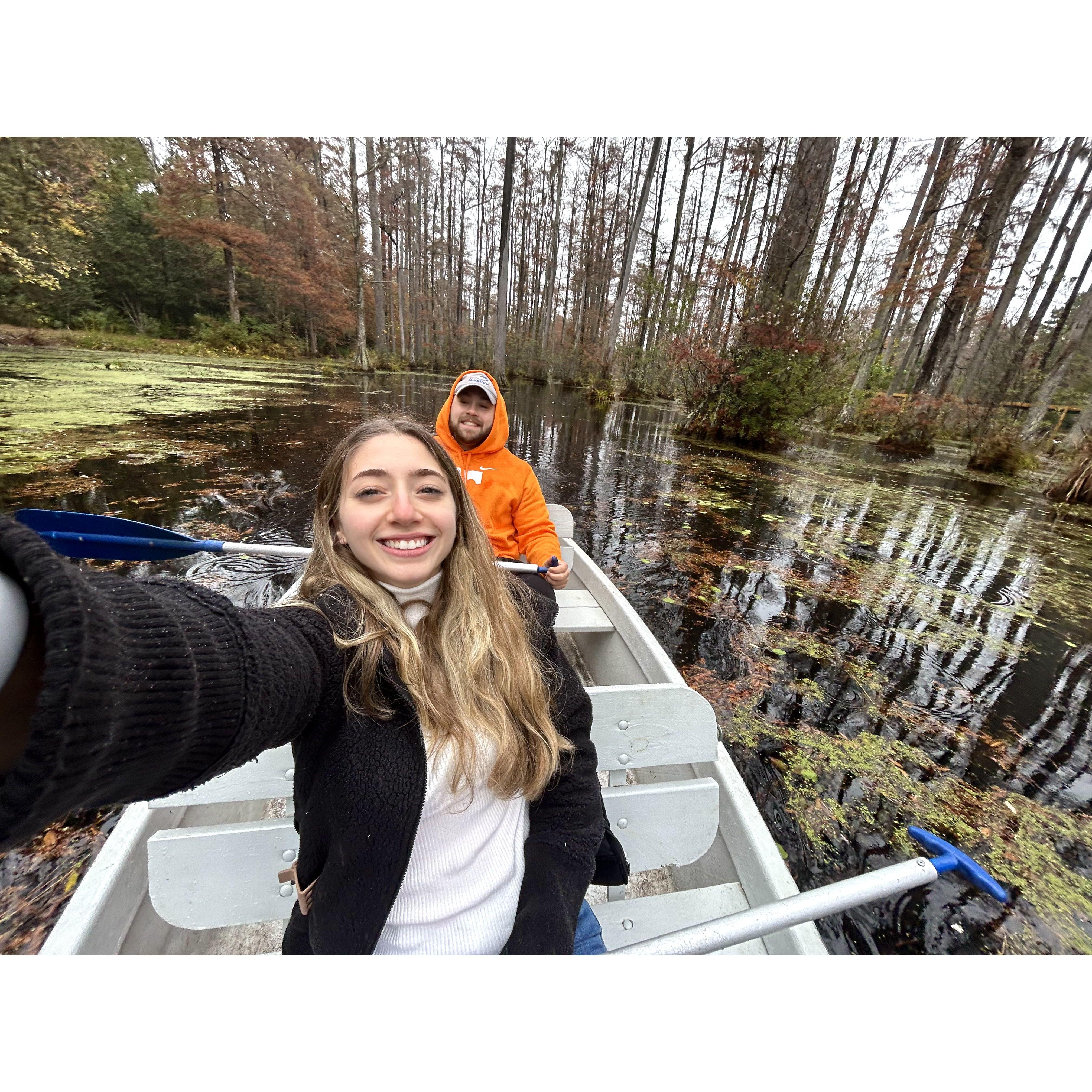 Cypress Gardens (where The Notebook was filmed), Charleston, South Carolina- November 2023