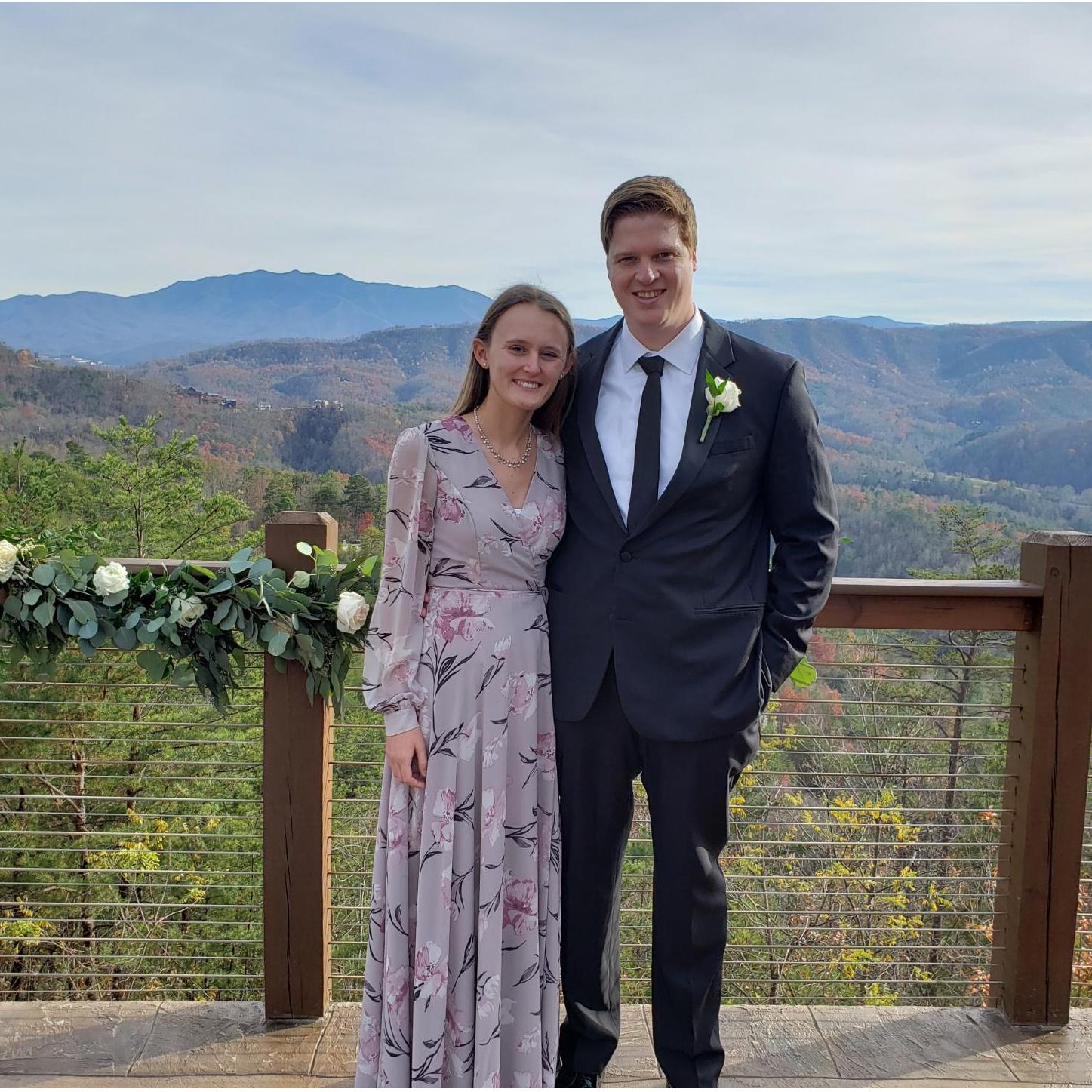 Friend's Wedding in Gatlinburg, TN.
