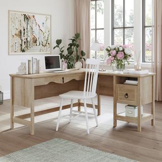 Adaline Cafe L-Shaped Desk