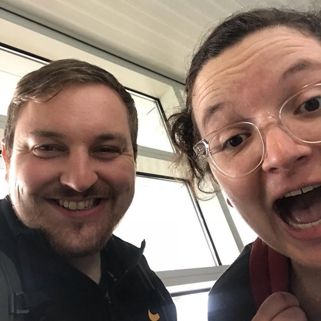 Cleo just got back from the UK!