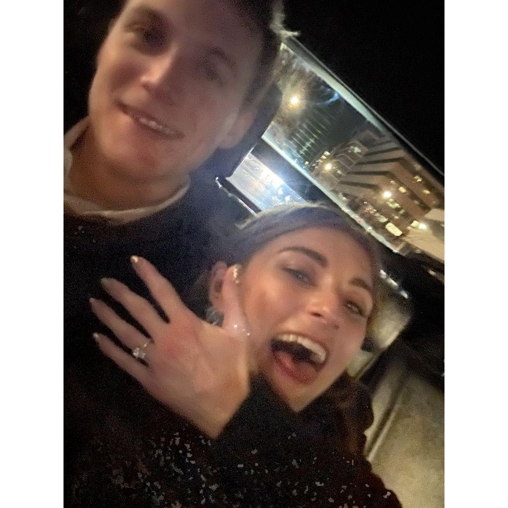 Just a little excited about our engagement :)