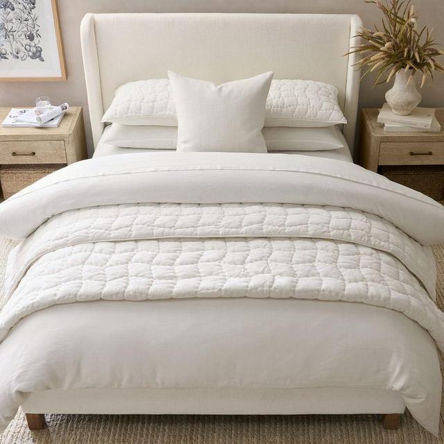 Cozy Cloud Quilt, King/Cal.King, White