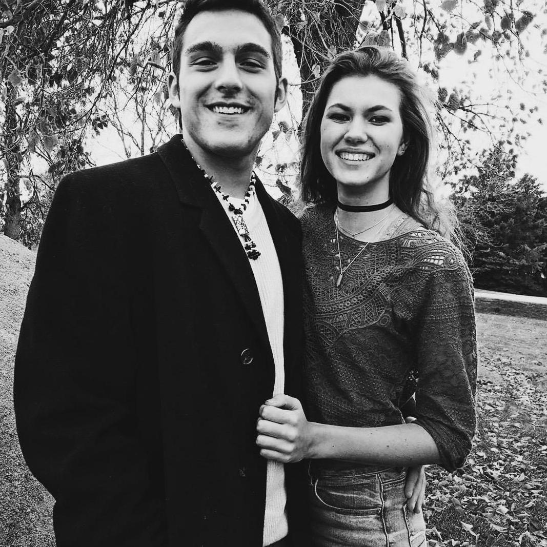 Our first photo together, October 2017.