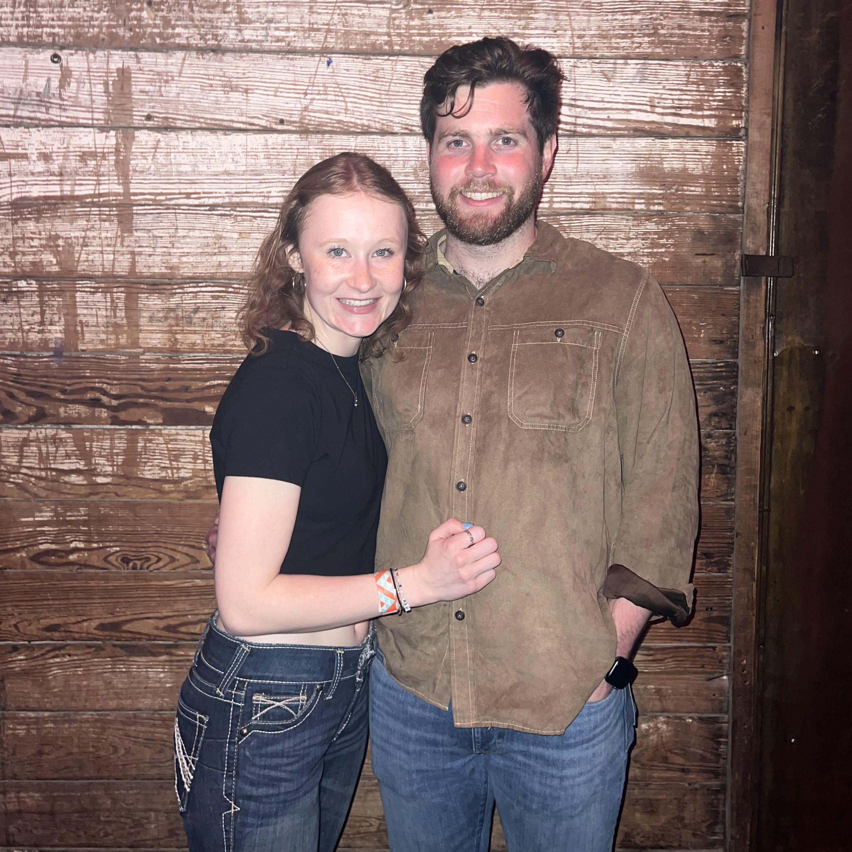 First photo we took as boyfriend and girlfriend at Red River!