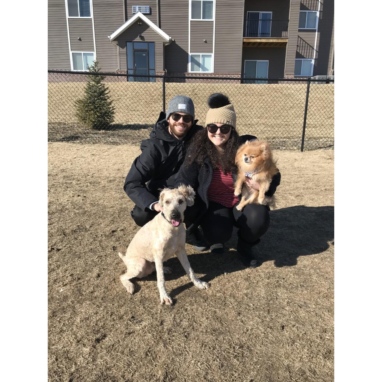 First picture as family of 4