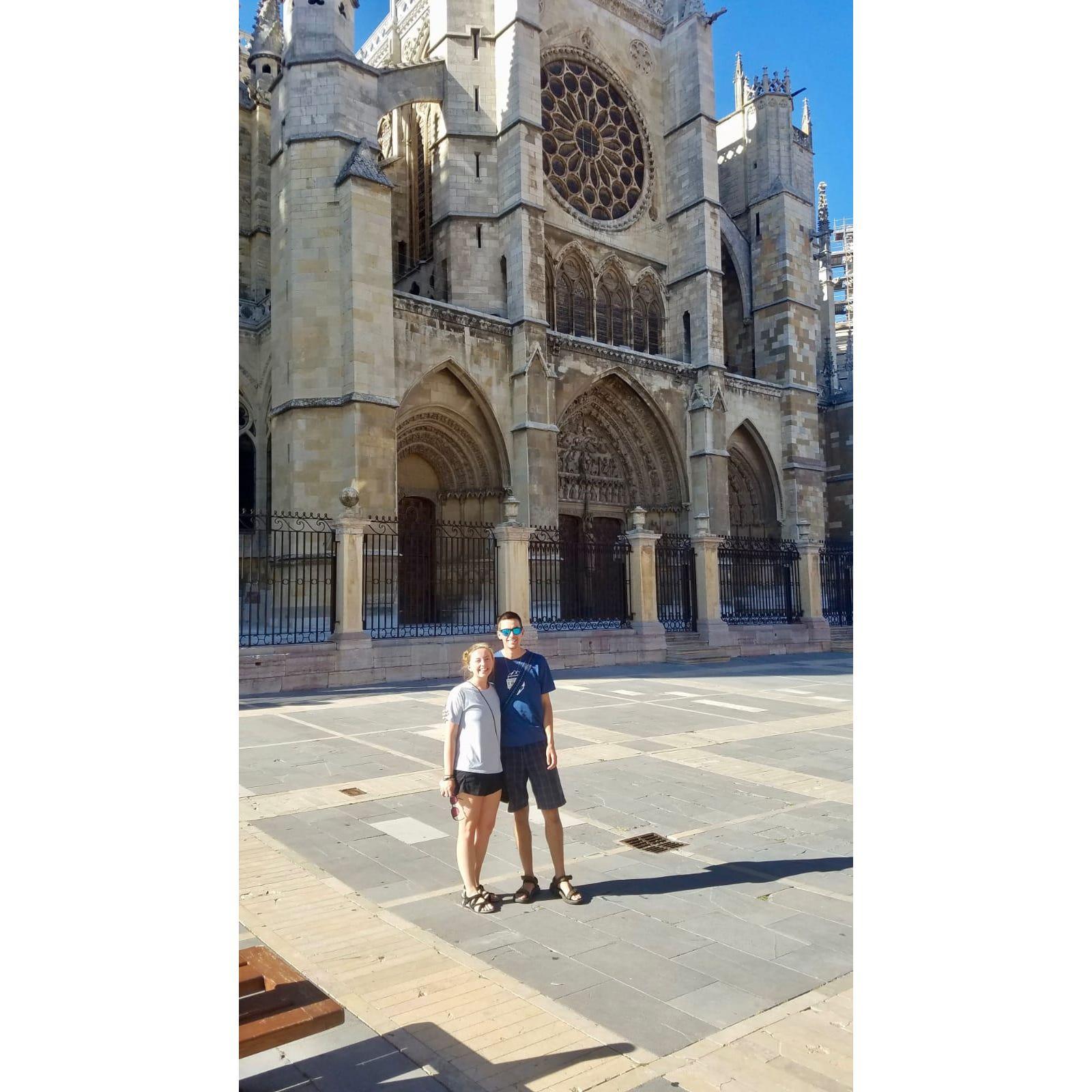 Starting from Leon, Spain we walked the Camino de Santiago in 2019