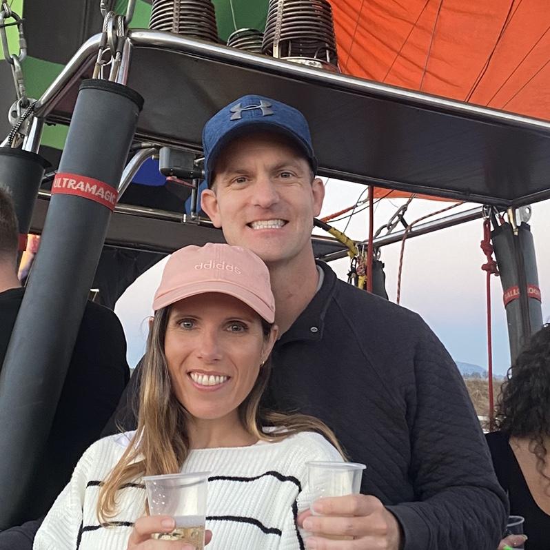 Hot air balloon ride in Temecula