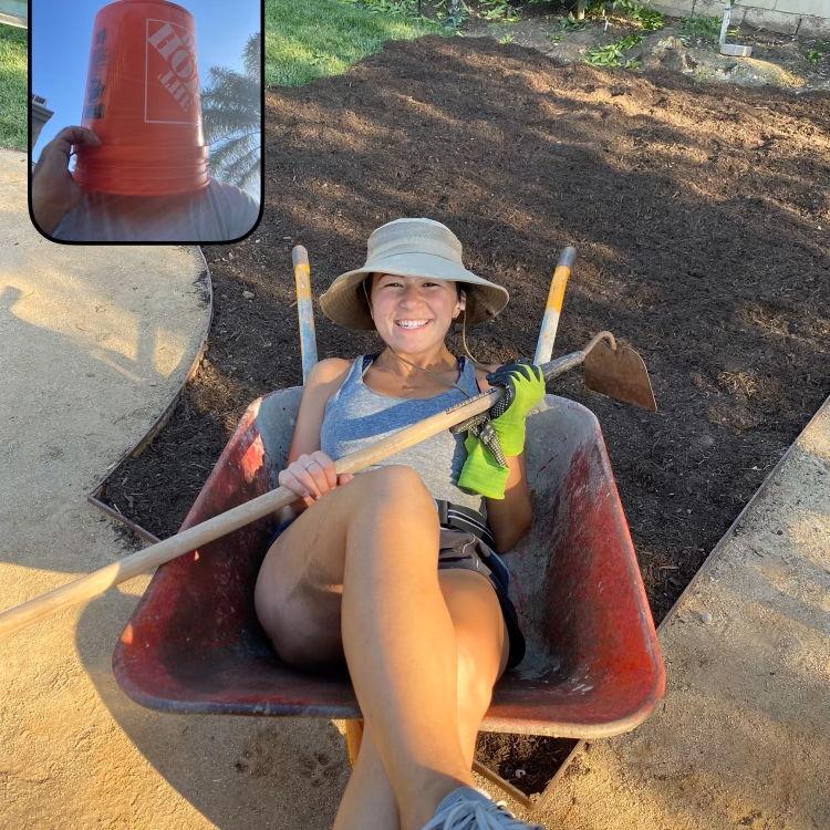 Paulina does all the labourous work, its in our contractual agreement.