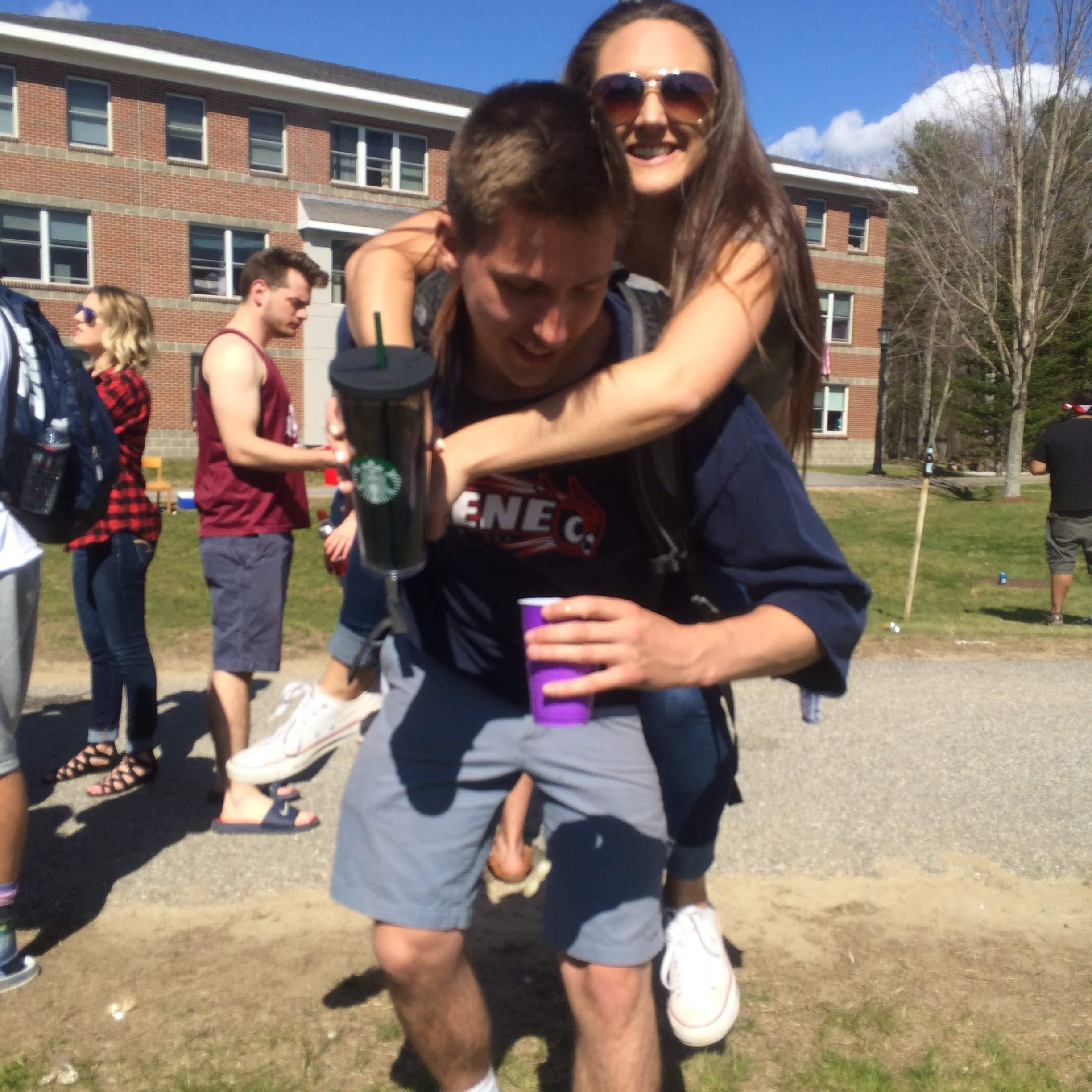 One of our first pictures together!