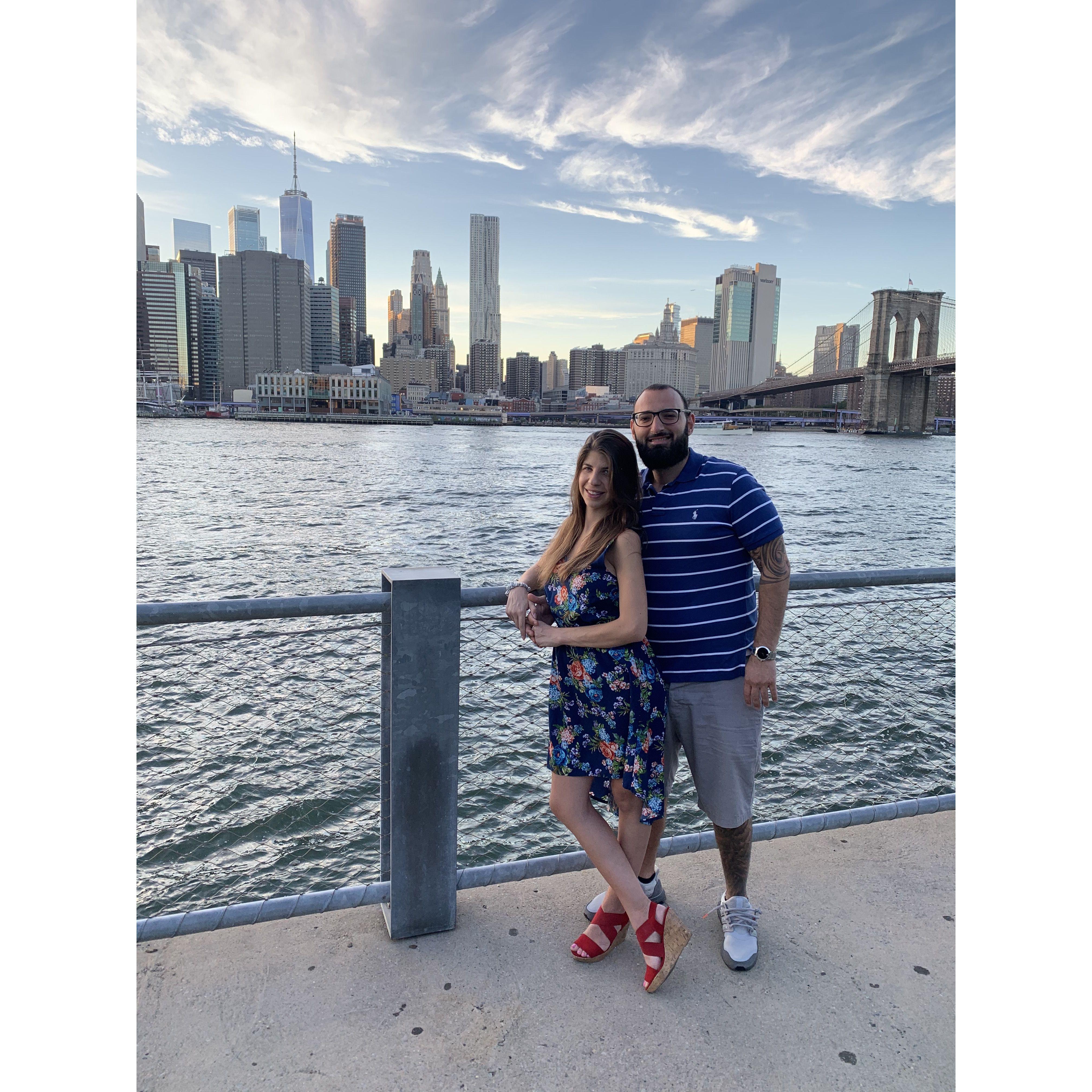 Talking a walk in Downtown Brooklyn