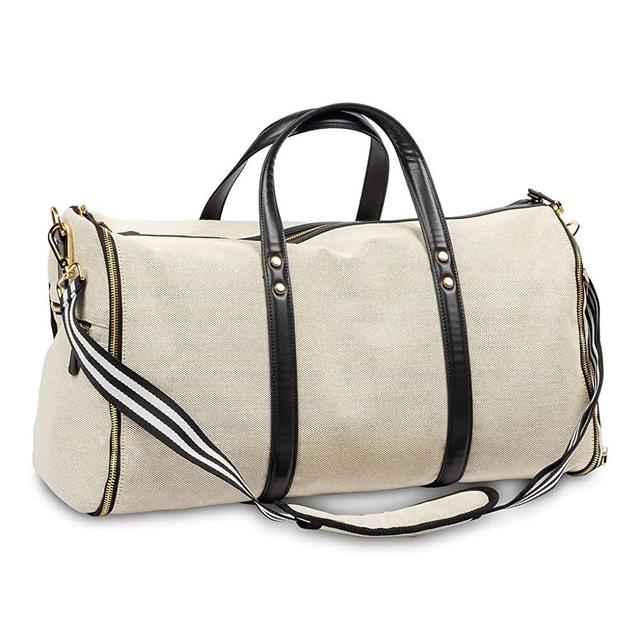 Kendall Country Carry On Bag for Women - Premium Convertible Garment Duffel for Travel, Great as a Garment Bag for Suits and Dresses, with Shoe Pocket and Cute Shoulder Strap