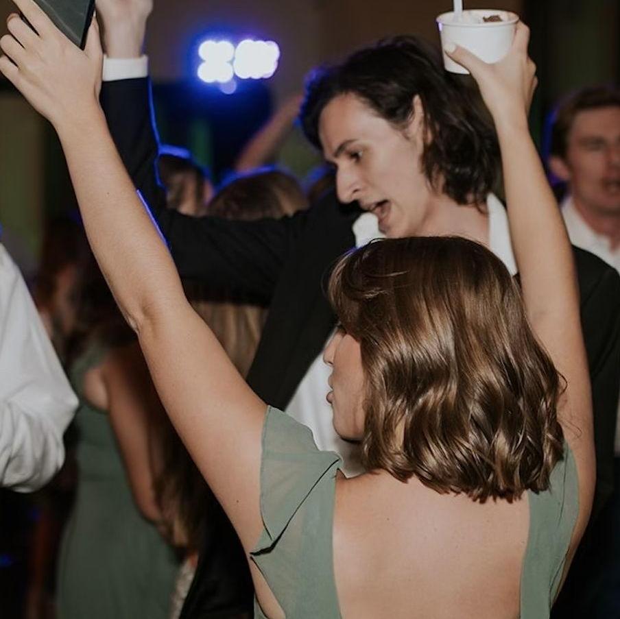 We can't wait to dance with everyone at the reception!